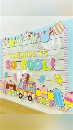 Easy Bulletin Board Decoration for School | Classroom Decoration Ideas #shorts