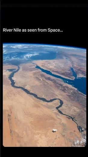 Nile River from Space: A Stunning View