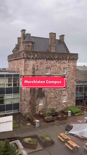 Will you be studying at Merchiston this year? 👨‍🎨👷‍♀️ #WelcomeToENU #EdNapier #InOurBones #Campus #UniTok