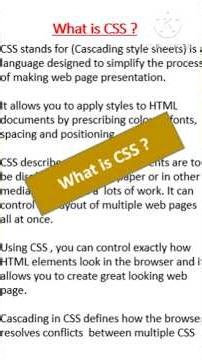 Why everyone uses CSS in HTML || #computergyanguruji #programming