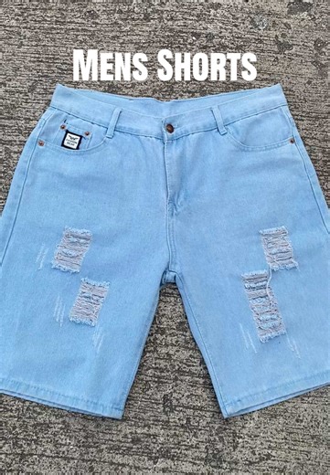 Stylish Men's Denim Shorts for Summer