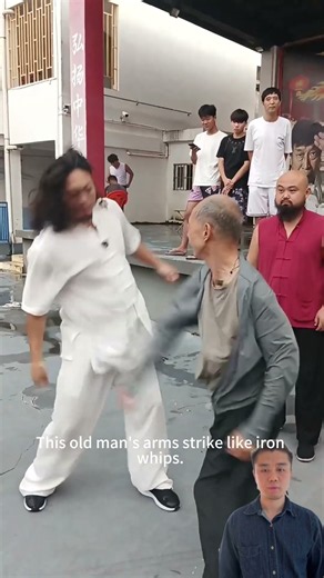 His fight IQ reads your attacks before you even move!#fighting #kungfu