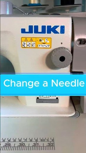 How to change the needle on your JUKI 1181N