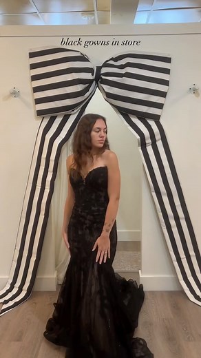 In honor of Halloween, we wanted to showcase our black gowns that we have in store 🖤 did you know that there are actually several gowns that are available in black? If that’s your vibe, just ask your stylist for more information during your appointment ♣️ #halloween #halloweengowns #blackweddingdress #blackbridalgown #gothicwedding #gothicbride #IsaidYESatCamilles #CamillesBrideILM #BridalGown #WeddingDress #BridalStyle #WeddingGown #BridalFashion #BridalLook #Bridallnspo #BridalElegance #Bride
