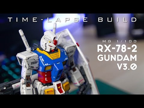 GUNPLA FAST BUILD | MG 1/100 RX-78-2 GUNDAM V3.0