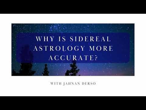 Why is Sidereal Astrology the Most Accurate not Tropical Astrology