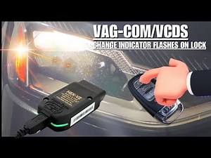 VAG-COM/VCDS: Changing Indicator Flashing on Lock!