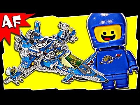 Lego Movie BENNY'S Spaceship, Spaceship, SPACESHIP 70816 Stop Motion Set Review