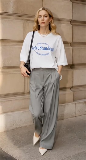 4050여성 슬랙스 데님 스커트까지 다 어울리는 여름 코디 | Summer T Shirt Styling That Works with Everything