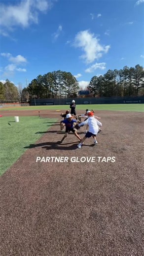 BE SMOOTH ACADEMY on Instagram: "Probably my favorite partner drill, GLOVE TAPS🔥 This drill is great for players to get their hands and feet in sync. Also reinforces some good habits such as pointing out glove to our target. BE SMOOTH🖤 #besmooth #besmoothacademy #repost #baseball #baseballpractice #baseballdrills #glovework #infielddrills #infieldpractice #softball #softballpractice #infieldworkout #fastpitch #baseballlife #infieldtraining #baseballtraining #infieldcoach #fieldin