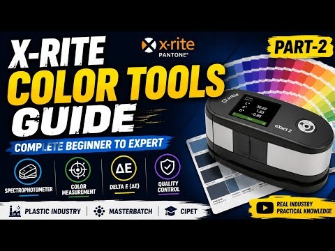 The X-Rite Color Tool Guide | Complete Color Measurement & Quality Control Training | CIPET