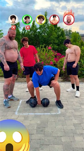 World's Strongest Man vs Unliftable Dumbbell!😱