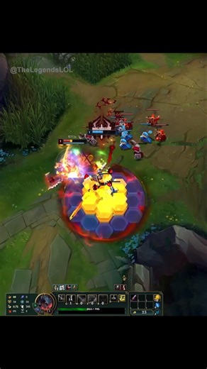 Aatrox 1v1 Darius Level 01 Fighting #leagueoflegends