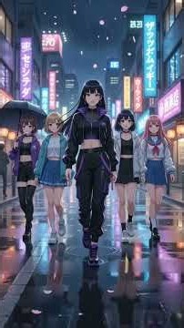 NLA (엔엘에이) – LOST IN TOKYO | Official Anime Music Video | Novel Story AI Production #kpop