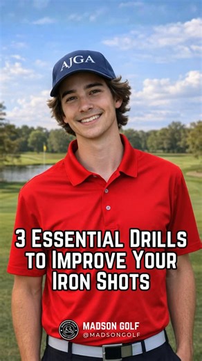 15 SECOND IRON SWING DRILLS - tep up your swing game!🏌️‍♂️ Watch our latest reel showcasing three simple yet powerful drills to help you achieve a pro-level iron hit 💥. Remember, practice makes perfect!� 🏌️‍♂️ Ready to upgrade your head cover game? Madson Golf’s Amazon Store is LIVE! ⛳️ Shop unique, innovative gear now! 👉 www.MadsonGolf.com Cred: jerseyjoegolf�#GolfTips #golfswingtipsforbeginners #golfswingtechnique #golfdrill #golfdrills golflesson � 📌 Don'’ forget to tag your golf buddies