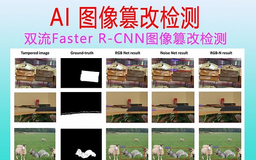 AI 图像篡改检测 (防伪造检测)