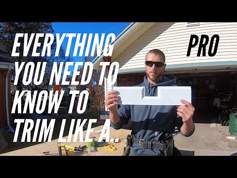 HOW TO INSTALL BASEBOARD AND CASING LIKE A PRO! COPING/ MITER RETURNS/ ADVANCED TECHNIQUES! Part 1