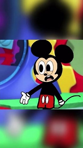 I’m you! From the future! Inspired by ‪@lucaselvis‬ #memesdaily #mickeymouse #flipaclipanimation
