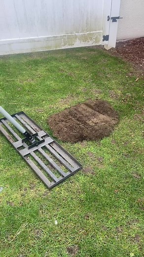 Efficient Lawn Leveling Rake for Perfect Yard