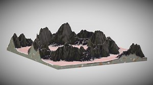 Test Mountain - 3D model by vArtorias__