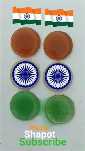 India and Pakistan flag water colour !! #short #viral #india #flag #new #reels #youtube #channel