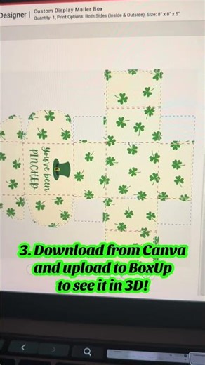 Ever wondered how a custom box comes to life? 🍀