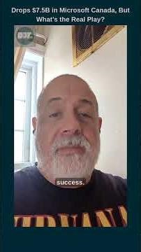 Microsoft Drops $7.5B in Microsoft Canada, But What’s the Real Play? #ai #datasovereignty #newsbit
