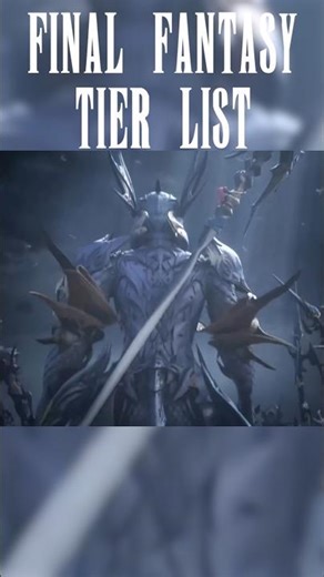 FINAL FANTASY XIV TIER LIST