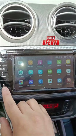 “Pantalla CarPlay portátil para coche | GPS, música y pantalla táctil fácil”