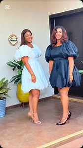 56 reactions | #NewIn Mya Bubble Dress In Ivory And Black Hand...