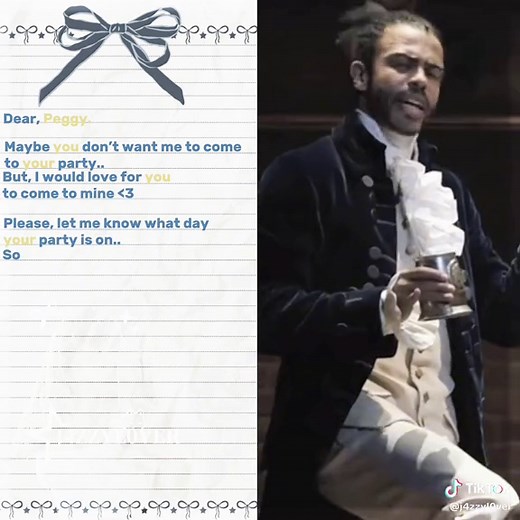 Hamilton Musical Clips Featuring Peggy Schuyler