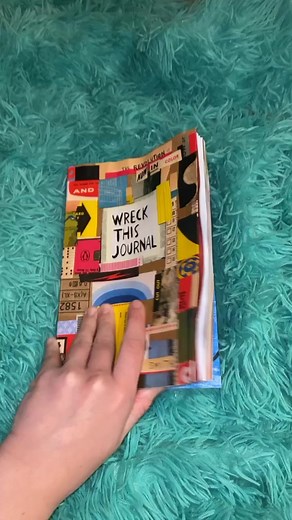 wreck this journal on TikTok