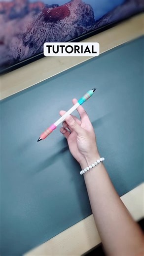 Can you repeat this? 👀 Want to learn pen spinning? Check out the YouTube channel in the bio link for in-depth tutorials! 👍 Share this reel with your friends to see if they can do this trick! ☺️ Don’t forget to follow and let’s learn pen spinning together! 🤝 #tricks #howto #tutorial #penspinning #art #skills #neverending #endless #explore #reels #fun #repeat | Ryzing Spins