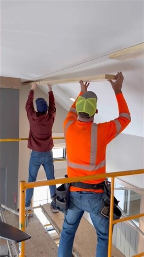 Installing Beams In Our New House