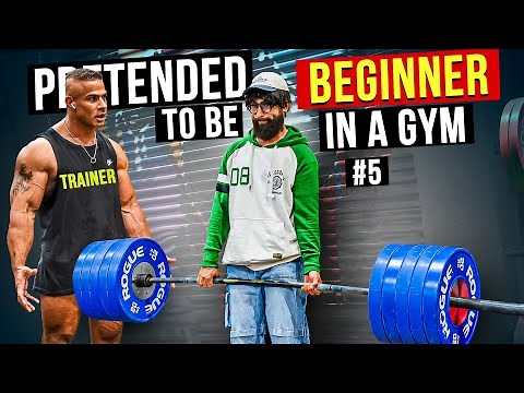 Elite Powerlifter Pretended to be a BEGINNER #5 | Anatoly GYM PRANK