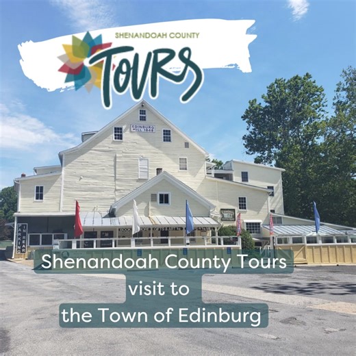 1K views · 16 reactions | Shenandoah County Tours Met in the Town of Edinburg this week, and what a great time! It was a hot day so we spent a lot of time indoors and in the shade. Many thanks to everyone who made this a great tour! @HeritageMillWines1848 @EdinburgMillRestaurant @EdinburgMillMuseum @EdinburgOleTimeFestival @SalsBistro Reach out to us if you would like to join the next tour in July at @FortValleyRanch on July 24 | Visit Shenandoah County, Virginia | Facebook