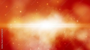 red moving background. Abstract particle glitter light and defocused bokeh motion video.