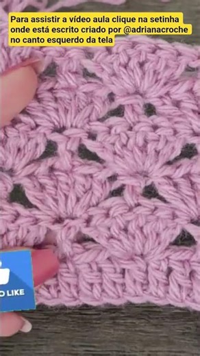 Fan stitch in crochet. The video tutorial is now available!