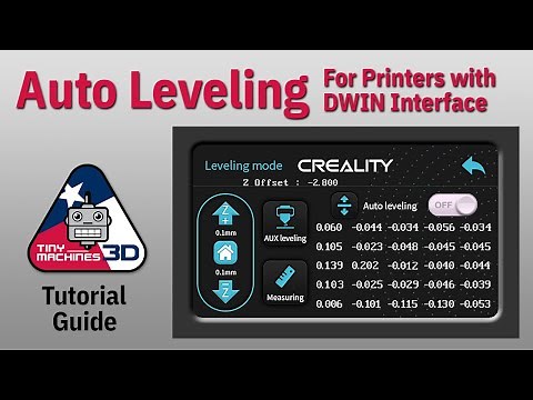 DWIN Auto Leveling Setup