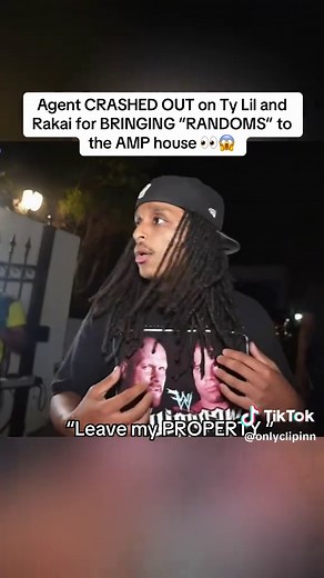 Agent CRASHED OUT on Ty Lil and Rakai for BRINGING “RANDOMS” to the AMP house 👀😱#rakai #streameruniversity #kaicenat #agent00