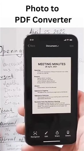 ✨ Photo to Pdf Converter | #ios |#shortvideo | #shorts