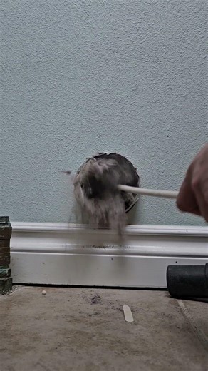 Dryer Taking 2+ Cycles? Watch This Lint Blast. #Shorts