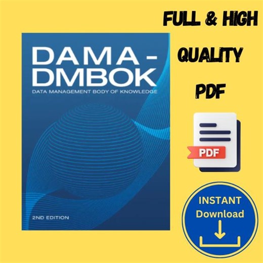 Dama-dmbok Data Management Body of Knowledge - Etsy