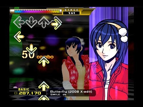 Dance Dance Revolution X Butterfly 60fps