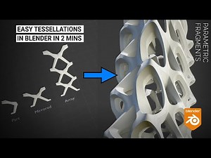 Parametric Fragments - Super easy tileable and elegant elements