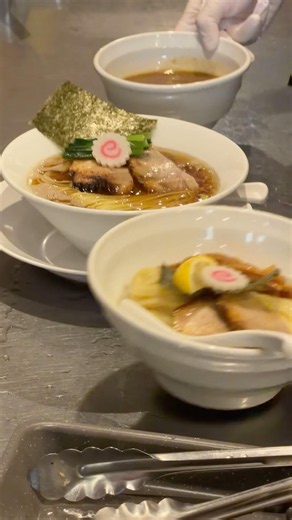 煮干し中華そばと濃厚煮干つけ麺！
