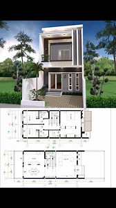 House Plan 6x12 Meter 3 Bedroom | Sam HousePlans