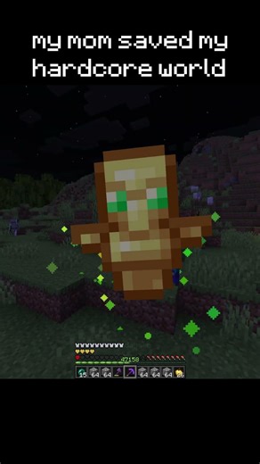 w mom????? #minecraft #minecraftshorts