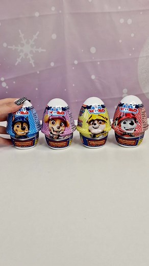 Unboxing Paw Patrol Rescue Knights Kids World Pudding with Surprise Toy