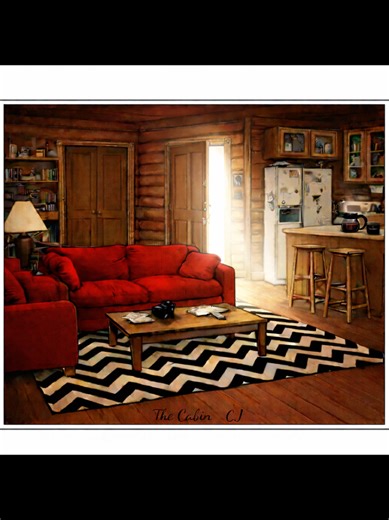 My Seinfeld Twin peaks Collaboration Part 2 Cherish The Cabin.. Annie 🙃#Seinfeld #TwinPeaks #BlackLodge #DavidLynch #repost
